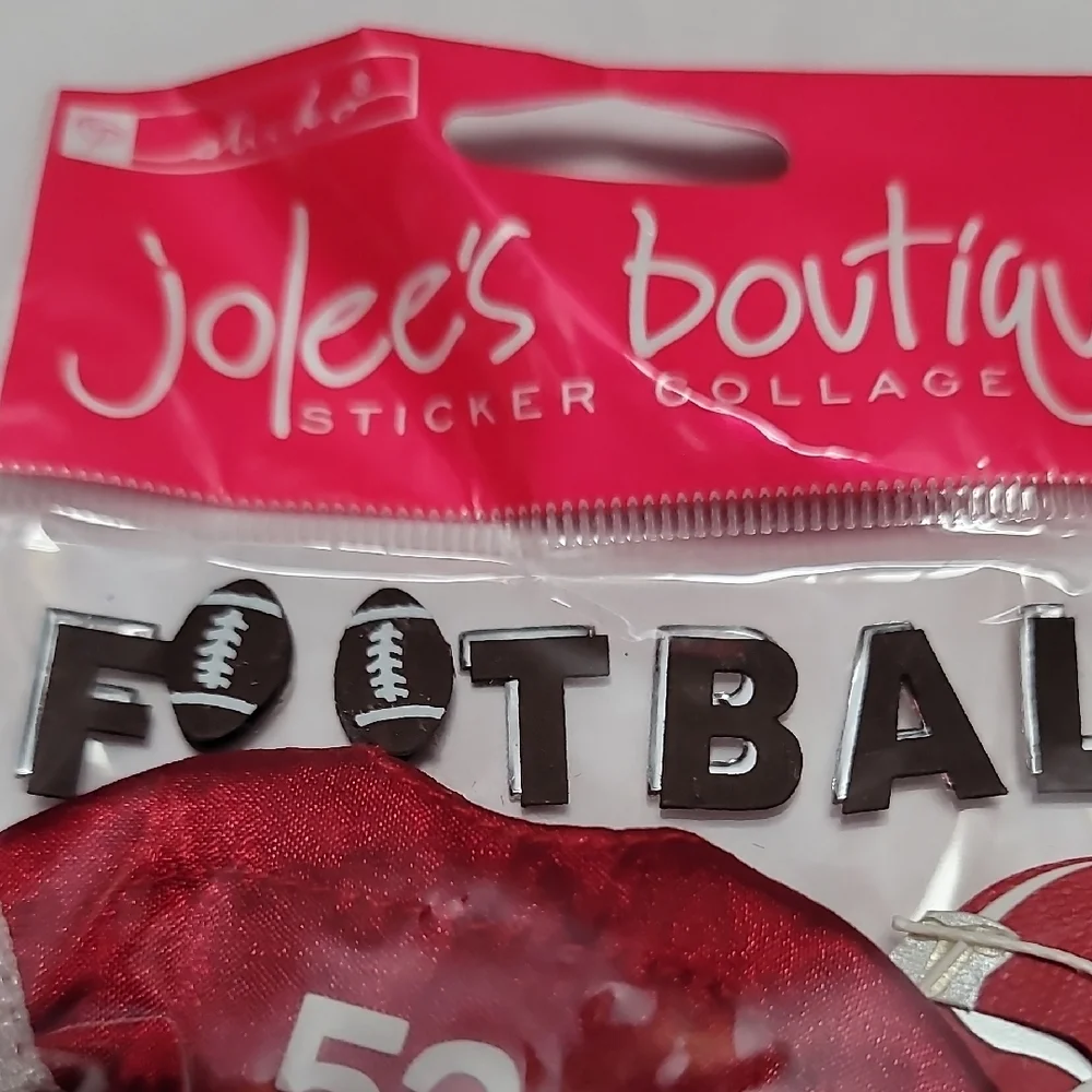 Jolee's Boutique Football Sticker‎ Set